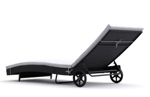 Gartenliege LAVI schwarz