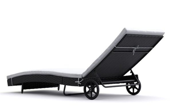 Gartenliege LAVI schwarz