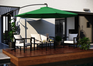 Sonnenschirm Ampelschirm 350cm grün
