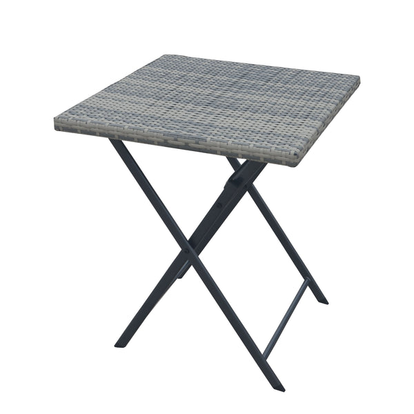 Gartenmöbel LAGO Set Rattan grau
