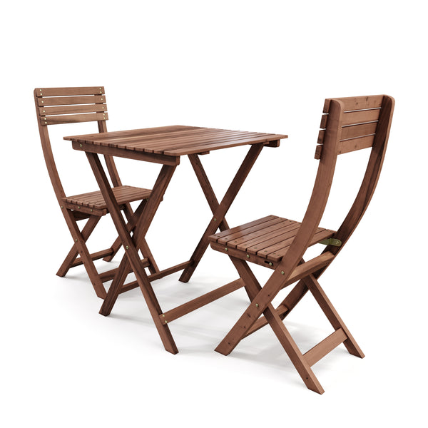 Gartenmöbel Set aus Holz ATLANTA