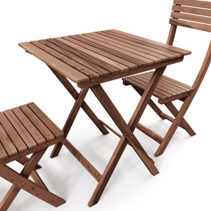 Gartenmöbel Set aus Holz ATLANTA