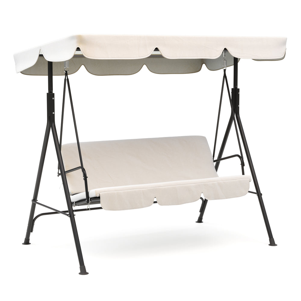 Mobilier de jardin, balancelle Hollywood beige