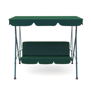 Mobilier de jardin balançoire Hollywood, verte