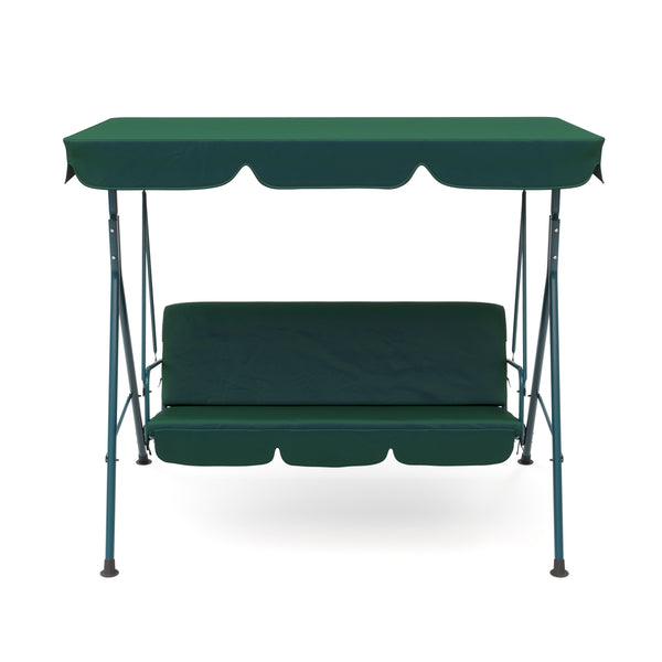 Mobilier de jardin balançoire Hollywood, verte