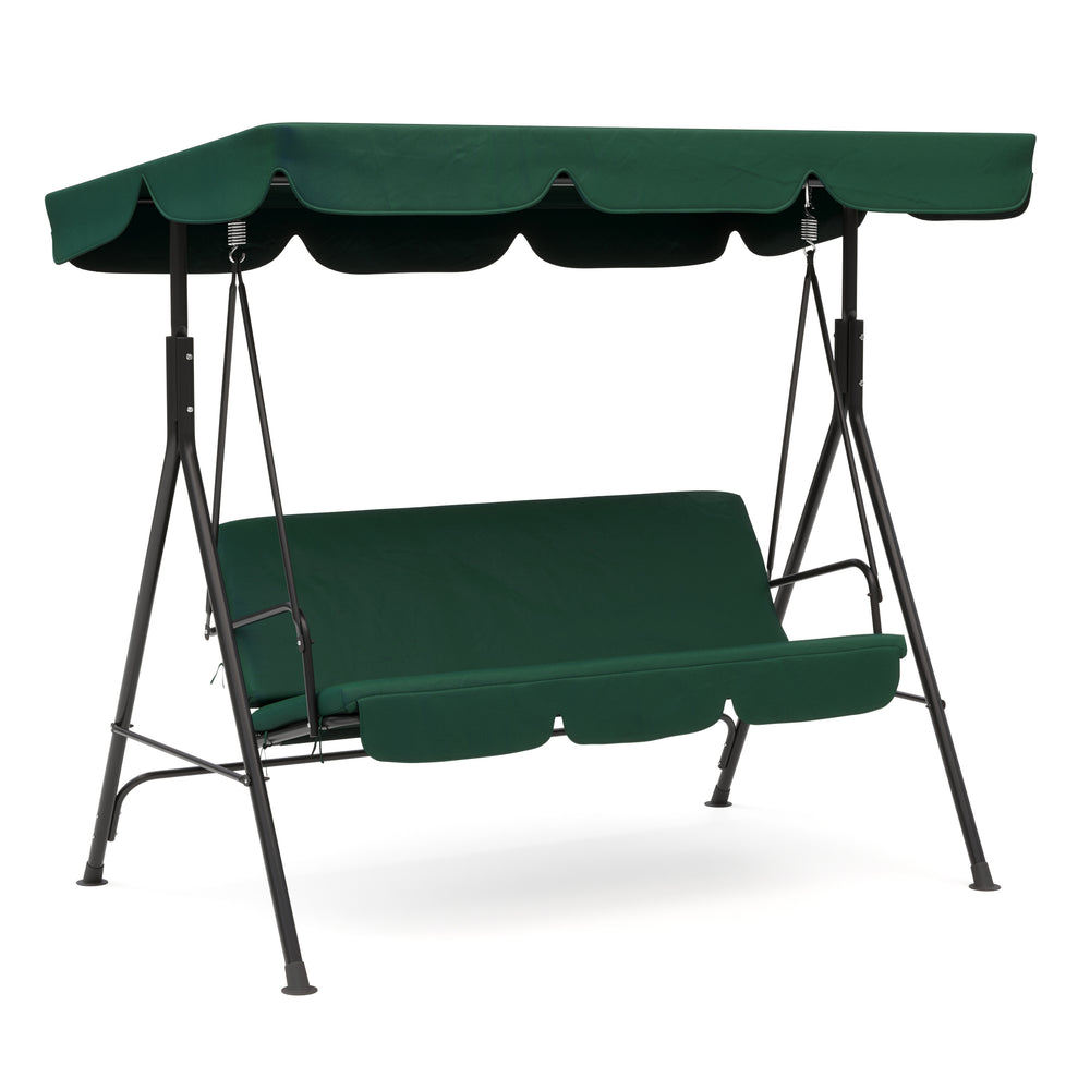 Mobilier de jardin balançoire Hollywood, verte