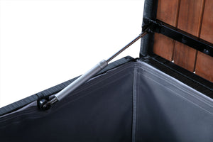 Rattanlounge SENJA schwarz