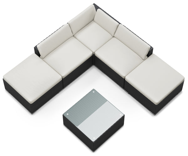 TEXAS Lounge schwarz/beige