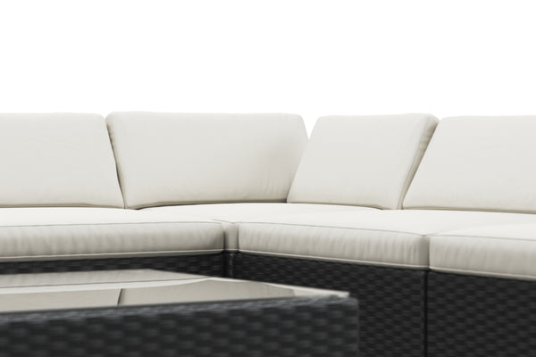 TEXAS Lounge schwarz/beige