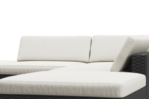 TEXAS Lounge schwarz/beige