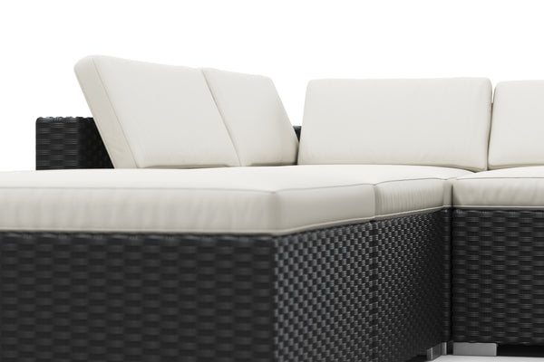 TEXAS Lounge schwarz/beige