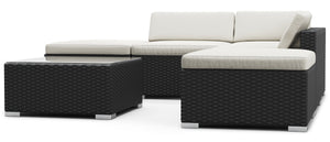 TEXAS Lounge schwarz/beige