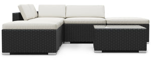 TEXAS Lounge schwarz/beige
