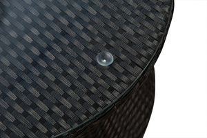 Rattan Lounge stapelbar Turm