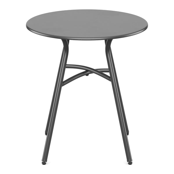 Gartenmöbel Set FERNO 3-teilig grau