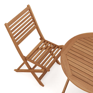 Gartenmöbel Set Holz AOSTA 5-teilig