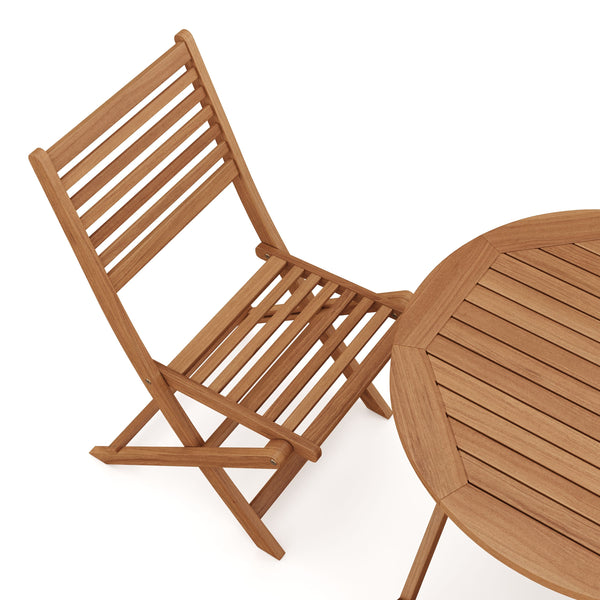 Gartenmöbel Set Holz AOSTA 5-teilig