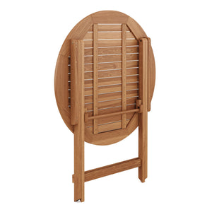 Gartenmöbel Set Holz AOSTA 5-teilig