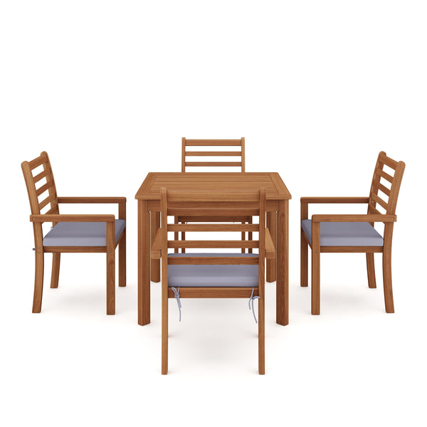 Gartenmöbel Set Holz APULIA 5-teilig
