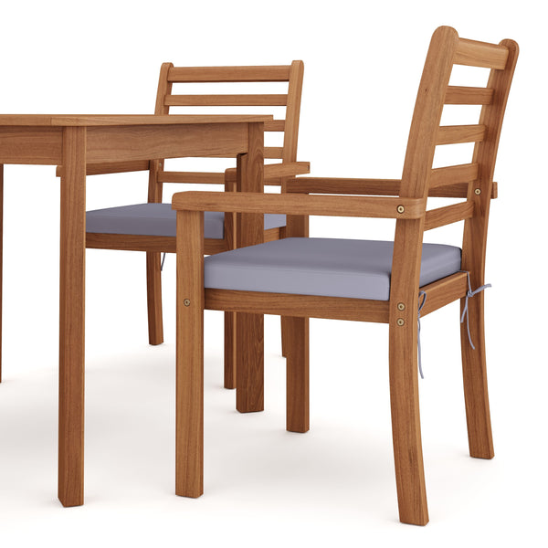Gartenmöbel Set Holz APULIA 5-teilig
