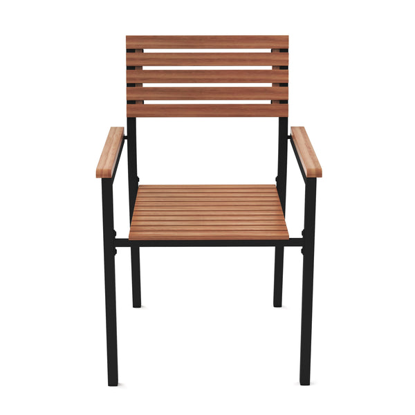 Gartenmöbel Set Holz MARCIA 7-teilig