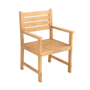 Gartenmöbel Set Holz MONICA 7-teilig