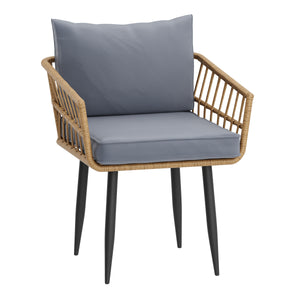 Gartenmöbel Set ISOLDA 3-teilig beige/anthrazit