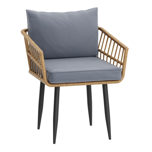 Gartenmöbel Set ISOLDA 3-teilig beige/anthrazit