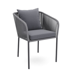 Gartenmöbel Set MARCELLO 7-teilig anthrazit