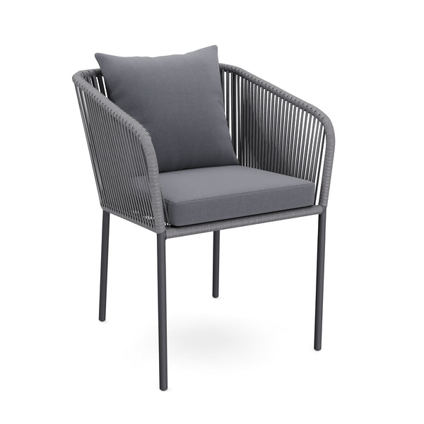 Gartenmöbel Set MARCELLO 7-teilig anthrazit