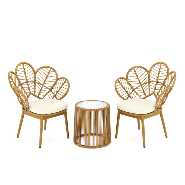 Gartenmöbel Set aus Rattan COSIMA