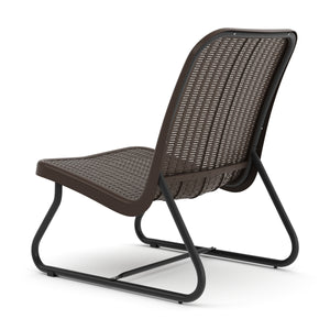 Gartenmöbel Set Rattan MERIVA braun