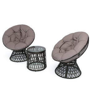 Gartenmöbel Set SAN REMO anthrazit