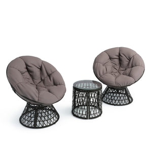 Gartenmöbel Set SAN REMO anthrazit