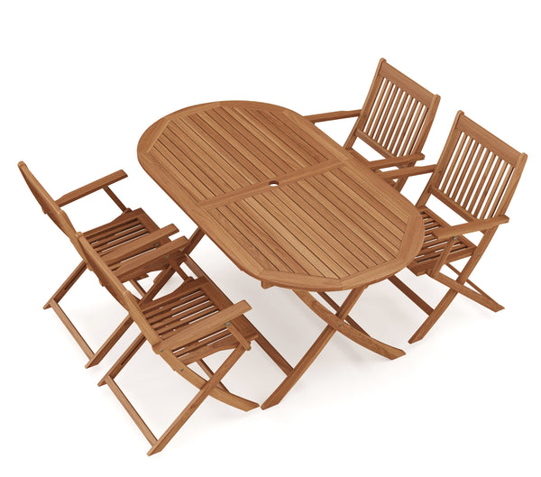 Gartenmöbel Set aus Holz ADONIS