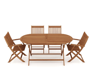 Gartenmöbel Set aus Holz ADONIS