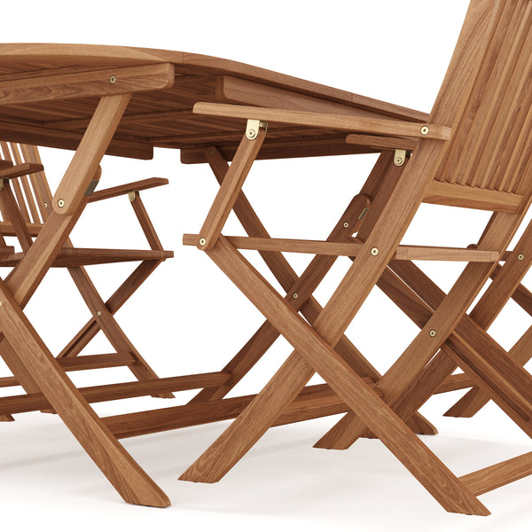 Gartenmöbel Set aus Holz ADONIS