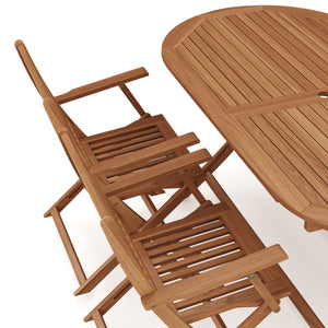 Gartenmöbel Set aus Holz ADONIS