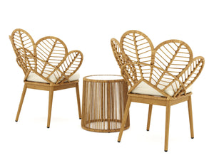 Gartenmöbel Set aus Rattan COSIMA