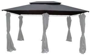 Dach für Gazebo 3 x 4 m Art. 15643 anthrazit