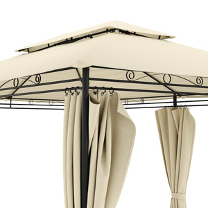 Garten Pavillon Gazebo 3x4m