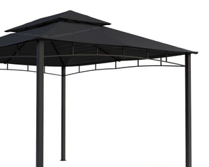 Gartenpavillon GAZ 3 x 4 m anthrazit