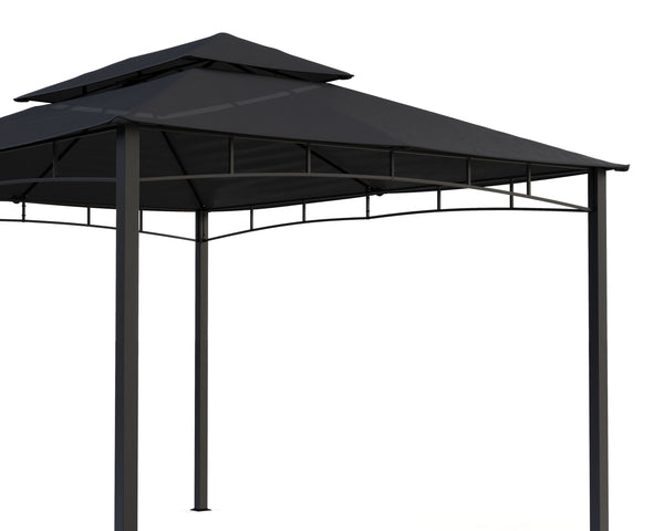 Gartenpavillon GAZ 3 x 4 m anthrazit