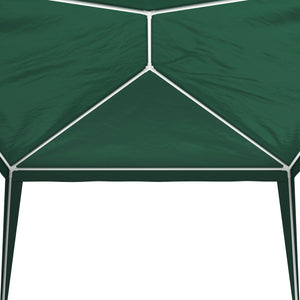Gartenpavillon Partyzelt 3 x 4 m grün inkl. 4 Seitenwände