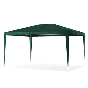 Gartenpavillon Partyzelt 3 x 4 m grün inkl. 4 Seitenwände