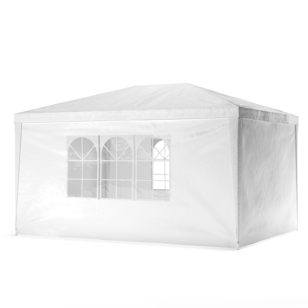 Gartenpavillon Partyzelt 3x4 m weiss