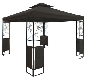 Gartenpavillon Gazebo 3 x 3 m anthrazit