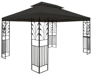 Gartenpavillon Gazebo 3 x 4 m braun