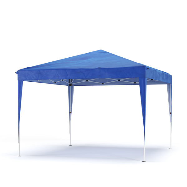 Pavillon Partyzelt faltbar 3 x 3 m blau