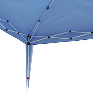 Pavillon Partyzelt faltbar 3 x 3 m blau